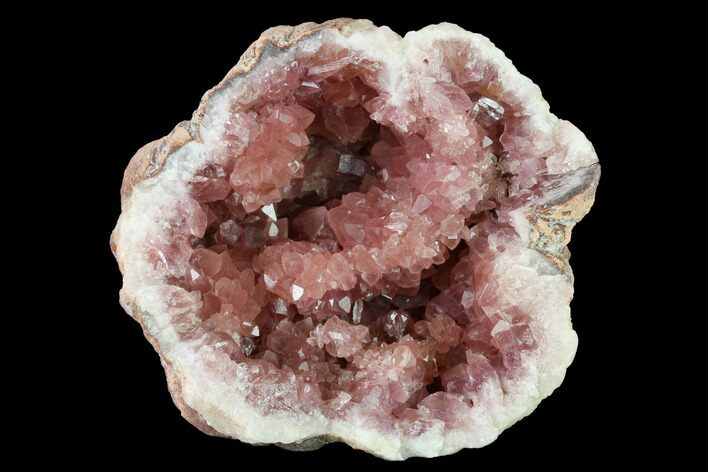 Beautiful, Pink Amethyst Geode Half - Argentina #170183